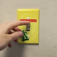 thumbnail image 3 of Gumby On Board - Skateboarder Skater Plastic Wall Decor Toggle Light Switch Plate Cover, 3 of 4