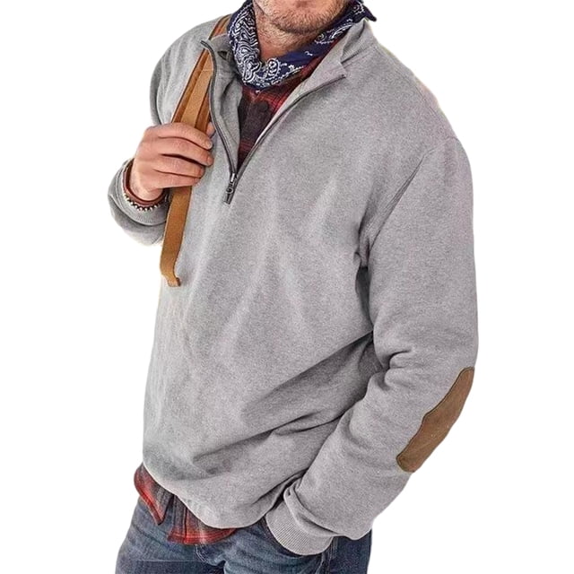 Sudadera de hombre Jersey de manga larga Sudaderas con cremallera Top atlético Invierno