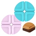 thumbnail image 6 of Set Of 4 Silicone Non Slip Feet For Cutting Board Kitchen Stability Mat, 6 of 6