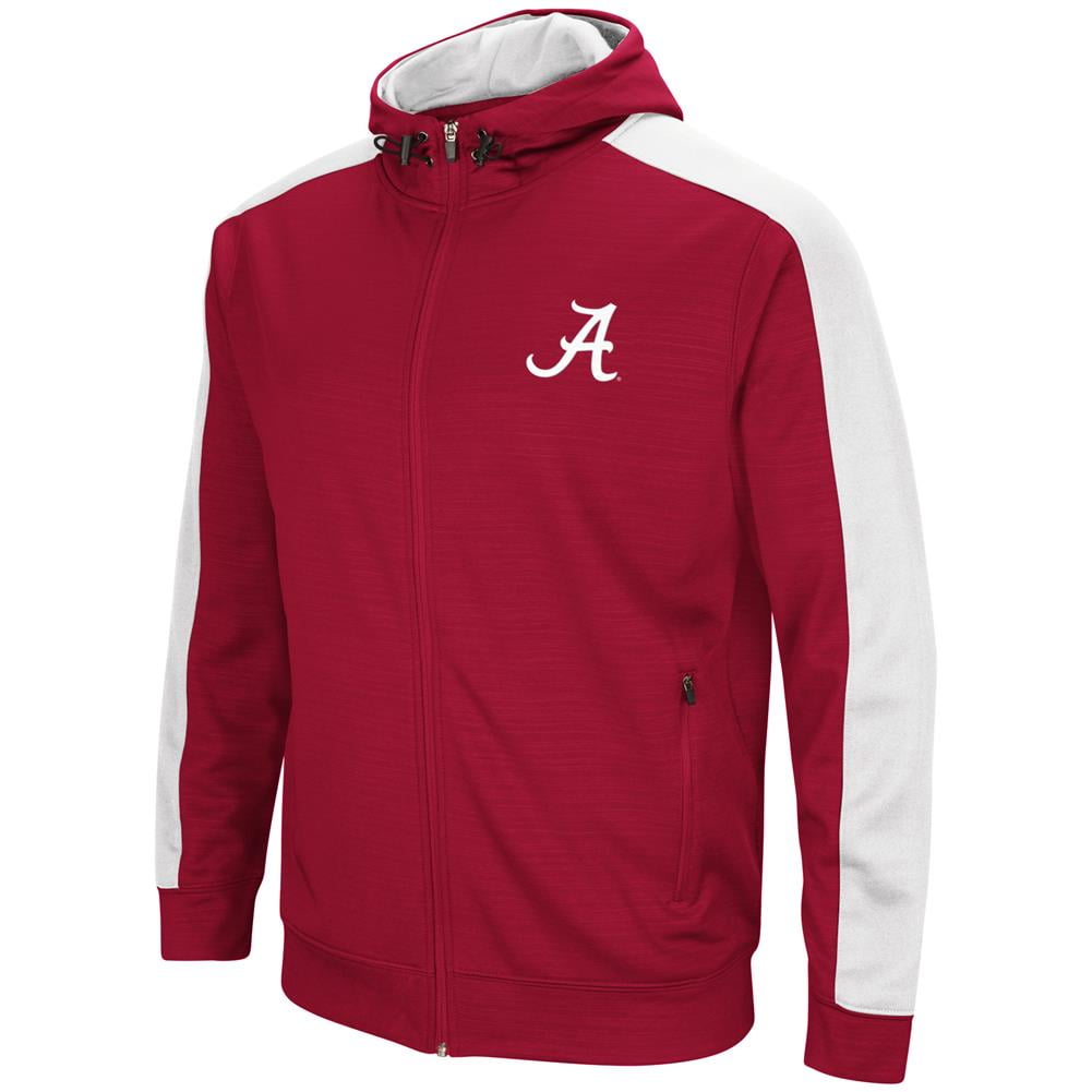 Alabama Crimson Tide Bama Performance Fleece Jacket Full Zip Hoodie by Colosseum