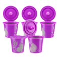 thumbnail image 3 of Tazas de Filtro de Café para El Hogar, Piezas de Repuesto, Accesorios Recargables, Reutilizables para Hotel, Hogar, Cocina, Picnic 5 filtros de café. BLESIY Filtros de café, 3 of 8