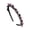 B, variant on Joernso Hair Hoop Band with Clips Non-slip Shiny Rhinestone Inlay Headdress Hairstyle Fixing Acrylic Women Girls Bangs Clip Headband Cute Headwear Hair Accessories