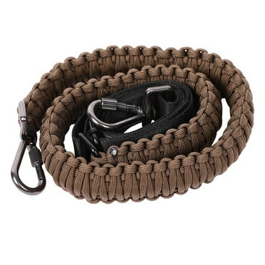 Blantye Tactics Sling Ajustable Paracaídas Cordón Sling Gun Correa Combates Caza Cinturón Desmontable(Caqui)