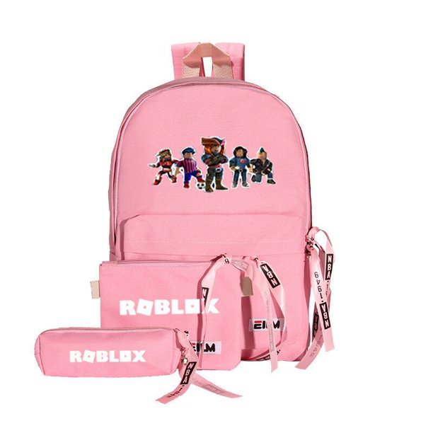 Bolso de hombro periférico para la escuela ROBLOX, mochila madre de tres piezas, estilo universitario, Color caramelo fresco