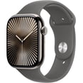 thumbnail image 1 of Restored Apple Watch Series 10 Titanium 42mm A3001 (GPS + Cellular) Natural (Refurbished), 1 of 1
