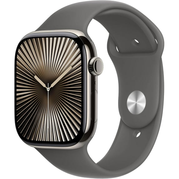 Restored Apple Watch Series 10 Titanium 42mm A3001 (GPS + Cellular) Natural (Refurbished)