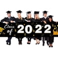 thumbnail image 3 of 2 Pack 2022 Graduation Decoration Banner Large Fabric Graduation Backdrop Large Congrats Grad Banner and Class of 2022 B, 3 of 6
