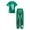Green, variant on Haitryli Girls Jazz Dance Suit Hip Hop Outfits Metallic T-Shirts with Long Pants Glitter Tracksuit Dancewear Performance Black 3-4