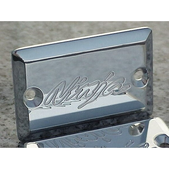 Kawasaki Ninja EX 250 500 ZX 600 ZX6 ZX6R 650 ZX12 CHROME FLUID CAP