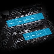 Asus Prime B550M-A WIFI II Desktop Motherboard - AMD B550 Chipset - Socket AM4 - Micro ATX (primeb550m-awifiii)