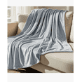 thumbnail image 1 of Frazadas King Size Cobertor Cobija Suave Cómoda color plateada, 1 of 4