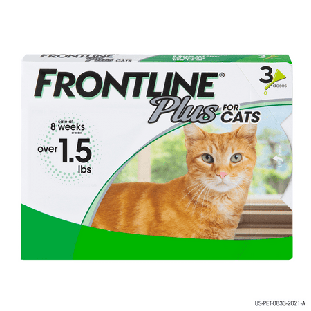 UPC 350604287407 product image for FRONTLINE® Plus for Cats and Kittens Flea and Tick Treatment  3 CT | upcitemdb.com