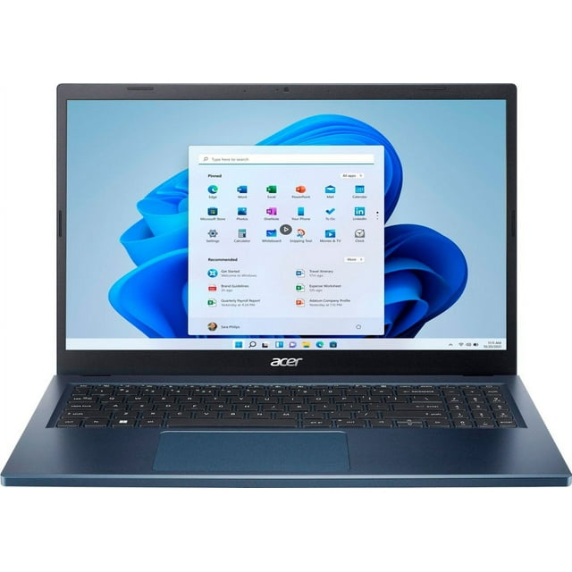 Acer Aspire 3 Thin & Light Laptop, 15.6" Full HD IPS Touch Screen Laptop, AMD Ryzen 5 7520U, 8GB LPDDR5, 2TB SSD, Wi-Fi 6, Windows 11 Home, Steam Blue with Free Laptop Sleeve
