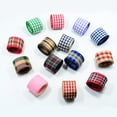 thumbnail image 3 of 2x Cinta de Poliéster a Cuadros Retro de 15 Piezas para Envolver Regalos, Ropa, Decoración de Moños para El Cabello Sunnimix Cintas de poliéster, 3 of 8