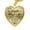 Gold, variant on Up to 65% off amlbb Silver Chain Necklace For Women To My Daughter Stainless Steel Necklace Heart Lettering Peach Heart Pendant MOM Daughter Gift