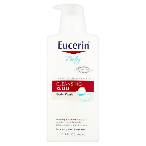 Eucerin Baby Cleansing Relief Body Wash, 13.5 fl oz