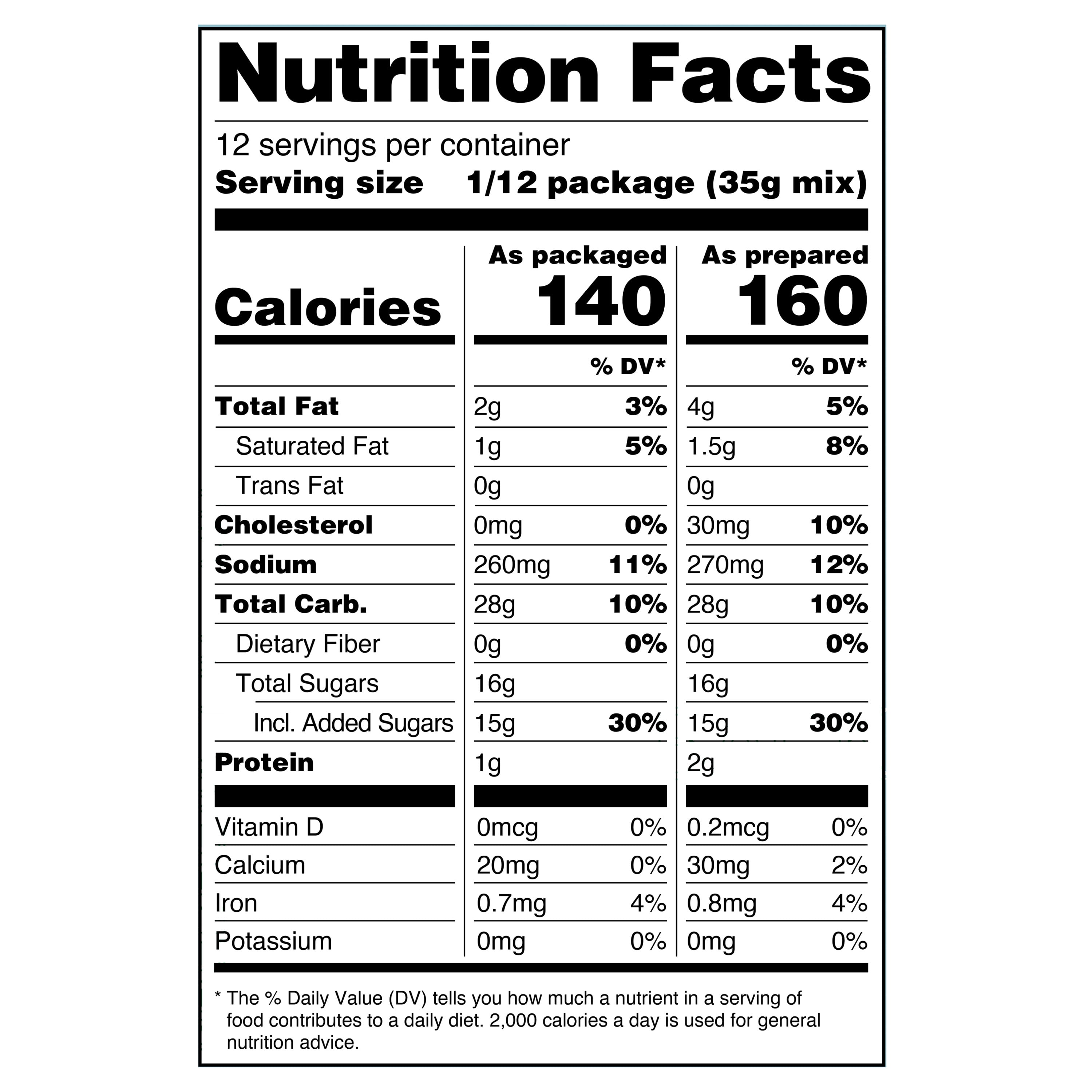 Great Value Cranberry Orange Muffin and Quick Bread Mix, 15 oz