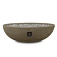 thumbnail image 2 of Real Flame Riverside 48" Oval Concrete Propane Fire Pit in Glacier Gray, 2 of 6