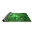 thumbnail image 2 of Ahgly Company Indoor Round Oriental Green Industrial Area Rugs, 7' Round, 2 of 4