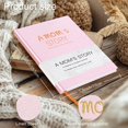 thumbnail image 2 of Journal Artmag A Mom's Life Story - Tapa dura de lino, color rosa, 2 of 6