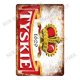 thumbnail image 5 of Letreros de cerveza de Polonia, placa de hojalata vintage de metal para pared, para bar, pub, cocina, sala de estar, restaurante, decoración, 12 x 8 pulgadas, A-1607C, 5 of 5