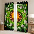 thumbnail image 2 of Manfei Jungle Adventure Child Black Out Curtains, Happy Camping Curtains Pack of 2 (42x63 Each), Rustic Farmhouse Bedroom Curtains, Curtains and Drapes Room Decor, 2 of 6