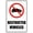 Warning Sign 5, variant on Restricted Area Authorized Personnel Only With Graphic - 8"x12" Security Metal Sign, Restricted Access Decor for Business Office Road Street Home