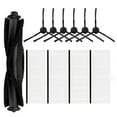 thumbnail image 1 of Filter Side Brush Roller Brush For Ihome Self Empty Robot Vacuum Ihrv6 Ihrv14, 1 of 9