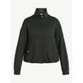 thumbnail image 7 of Athletic Works Women's Premium Fleece Active Jacket, Midweight, Sizes XS-4X, 7 of 7