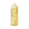 thumbnail image 3 of Cheers.US Faux Crystal Citrine Gemstone Hexagonal Pointed Hexagonal Prism Bars Quartz Citrine Decor for Home, 3 of 6