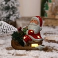 thumbnail image 6 of Best Sellers karymi Christmas Ceramic Illuminated Desktop Ornament Sleigh Riding Snowman Night Light Suitable for Indoor Desktops and Outdoor Christmas Decorations Kids Christmas Gifts, 6 of 6