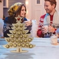thumbnail image 2 of OAVQHLG3B Wooden Advent Calendar, Elk and Christmas Tree, Wood, Christmas Decorations, 2 of 7