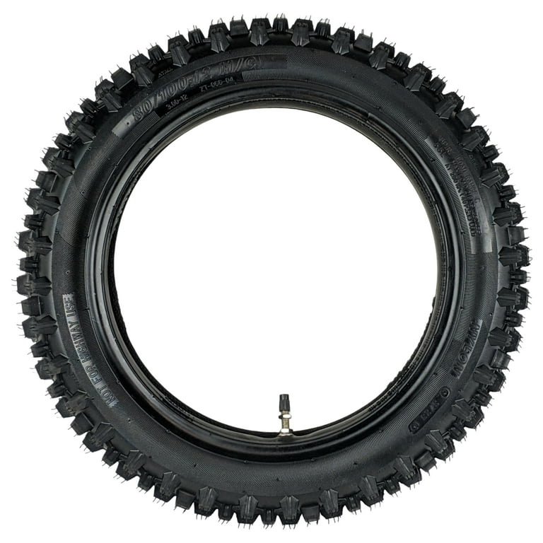 Rear Tire 80/100-12 Inner Tube 3.00-12 3.00x12 Trail Dirt Bike - Foto 7