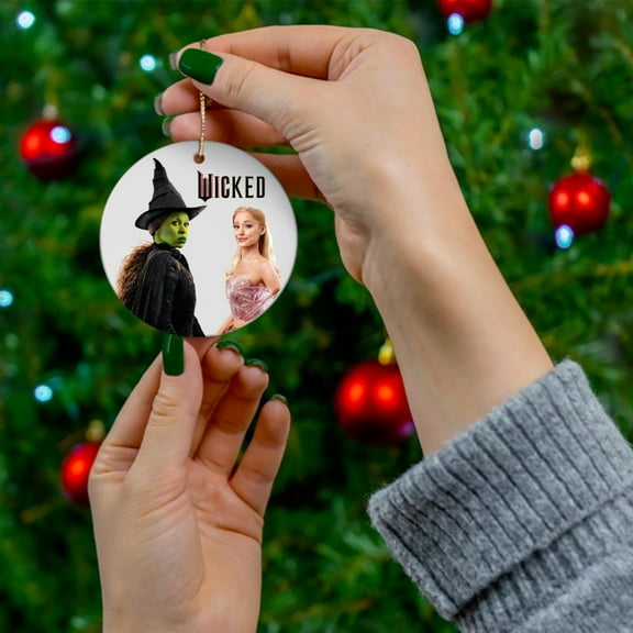 Wicked Ornament - Acrylic & Ceramic