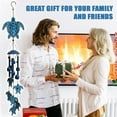 thumbnail image 6 of Sea Turtle Wind Chime with 4pcs Aluminum Tubes 6pcs Hanging Bells Decorative Wind Chimes Memorial Windchimes Outdoors Beach Wind Chime for Patio Garden Yard Decor Birthday Festival Gifts, 6 of 9