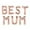 Rose Gold, variant on Mouliraty Inflatable Aluminum Alphabet Balloon, “Best Mom”, Mother's Day Home School Party Decoration Supplies, Gifts and Decoration for Mother's Birthday