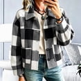 thumbnail image 5 of PiGOGI Womens Long Sleeve Cardigan Coat Button Front Jacket with Turndown Collar and Pockets Casual Soft Outerwear for Daily Wear, 5 of 6