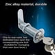 thumbnail image 5 of 2pack Extra-Long RV Cam Lock with 8025 Key Code 2 Inch Weather Resistant Cam Lock for RV Thick Drawer and Compartment Door Replacing CH751 Lock, 5 of 5