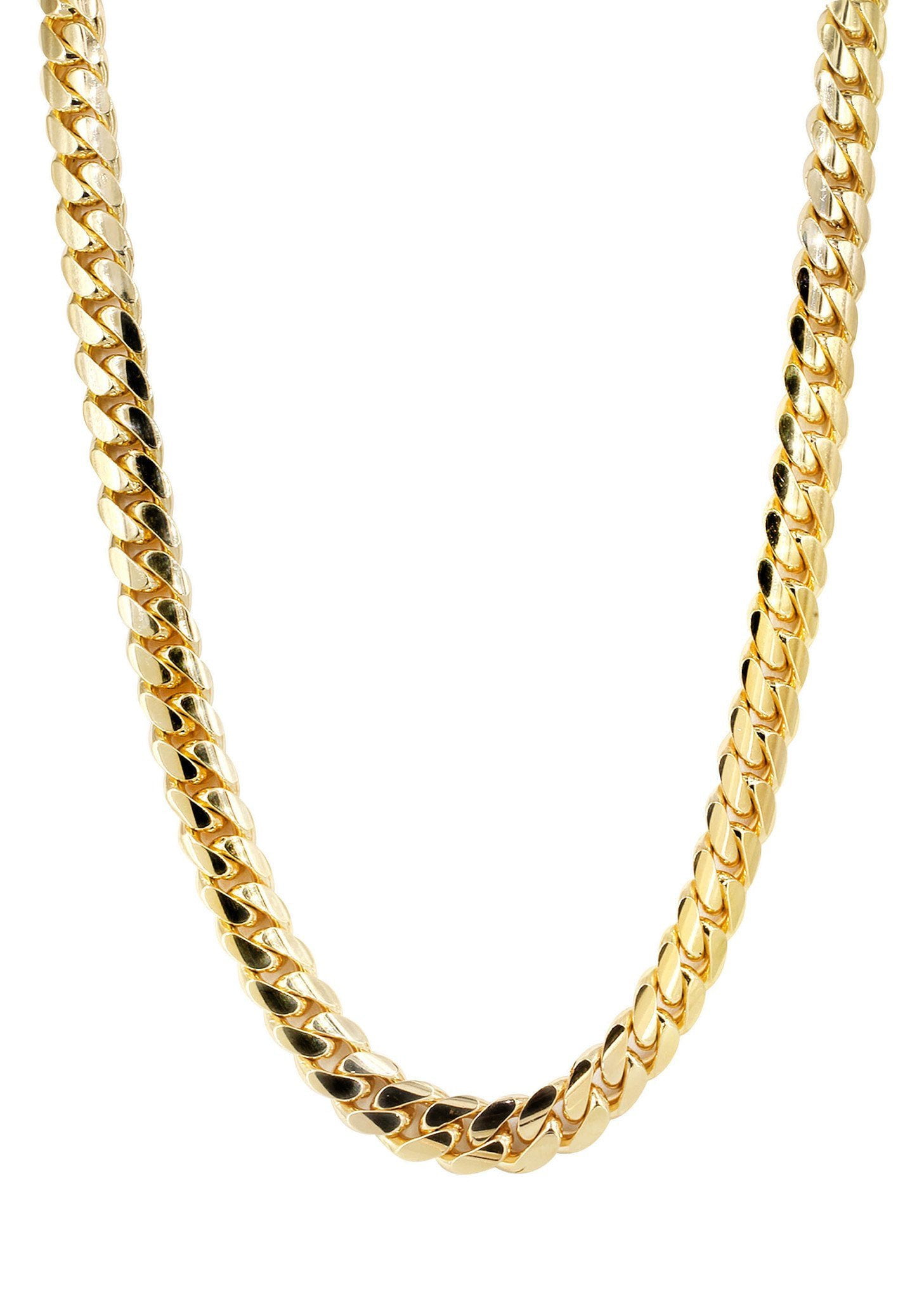 11MM Gold Chain 14K Miami Cuban link 