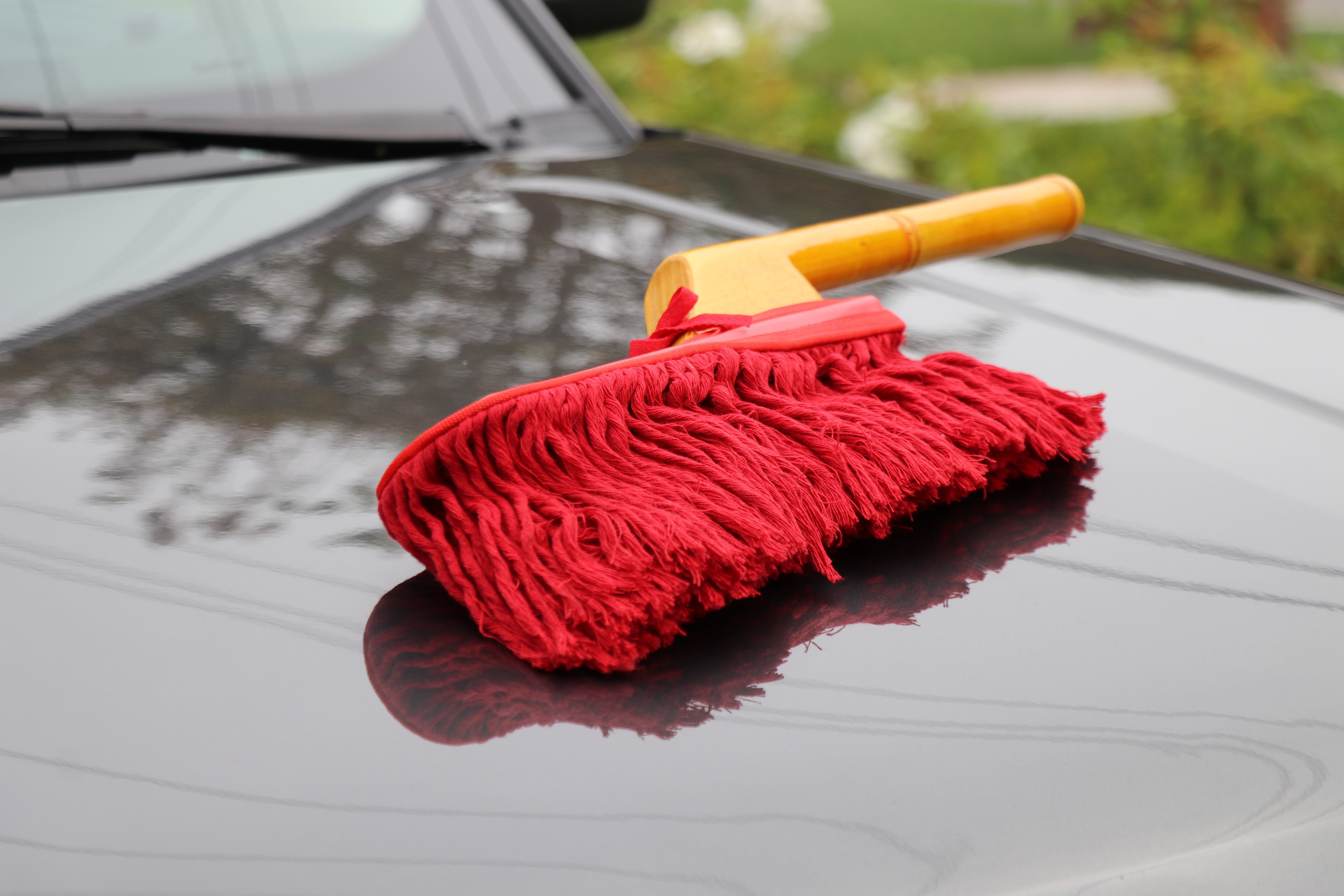 CALIFORNIA CAR DUSTER - ORIGINAL STYLE with WOODEN HANDLE - Griffs
