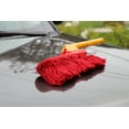 The Original California Car Duster with Wood Handle and Cotton Mop