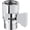Chrome, variant on Water Flow Control Valve, Brass Shower Flow Restrictor, Brushed Nickel