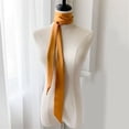 thumbnail image 4 of Aellinatey Long Ribbon Hair Scarf Decorative Silk Scarf Women French Style Plain Headband, 4 of 20