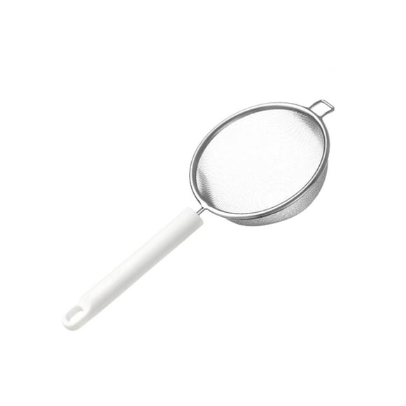 Filtro de malla fina Filtro pequeño Desnatado Grasa y espuma Utensilios de cocina Herramientas Cuchara de filtro con mango Colador de malla para Sunnimix Coladores de malla fina