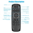 thumbnail image 4 of Air Mouse Bluetooth-compatible Wireless Keyboard Remote Control for Android TV Ndcxsfigh Para estrenar, 4 of 8