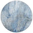 thumbnail image 2 of Addison Rugs Chantille Indoor/Outdoor Contemporary Watercolors Navy Washable Round Rug, 8' x 8', 2 of 6