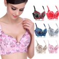 thumbnail image 5 of Fashion Embroidery Floral Bras Sexy Padded Push Up Bralette, 5 of 5