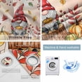 thumbnail image 2 of Fsddascl Fall Gnomes Blackout Curtains for Bedroom/Living Room, Thermal Insulated Kitchen Curtains, Thanksgiving Pumpkins Red Maple Leaf Pink Grommet Darkening Window Treatment Drapes 52"x84"x2, 2 of 6