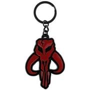 Star Wars Boba Fett Mandalorian Bantha Skull Metal Keychain
