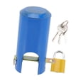 thumbnail image 3 of Bloqueo del grifo,Cerradura de grifo exterior con llave Cerradura de grifo de agua,Candado con llave para grifo exterior Bloqueo para niños Jardín,Bloqueo de grifo a prueba de niños que, 3 of 8